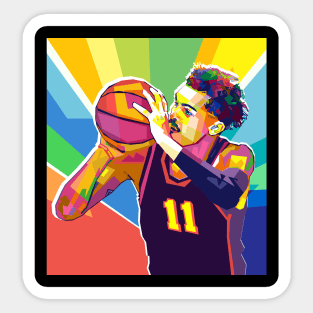 TRAE YOUNG POP ART Sticker